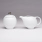 EVA 6-piece tea set - White porcelain